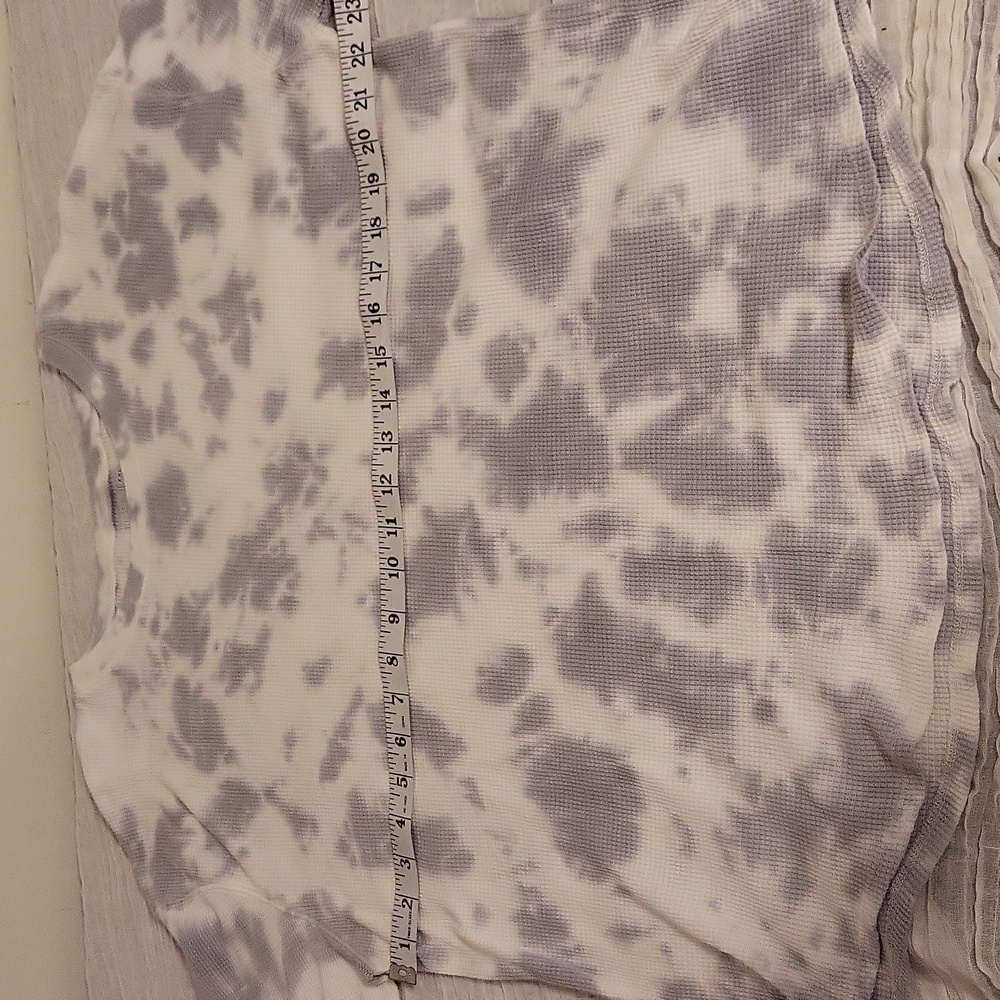 Women's Purple Tie-Dye Top